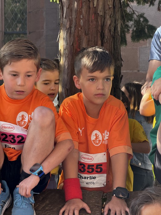 Konzentration vor dem Start!
