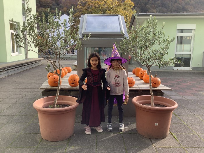 Halloween wurde natürlich auch ausgiebig gefeiert!