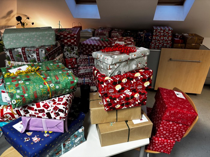 Der Platz wurde am Ende kanpp in unserem Sekretariat. 